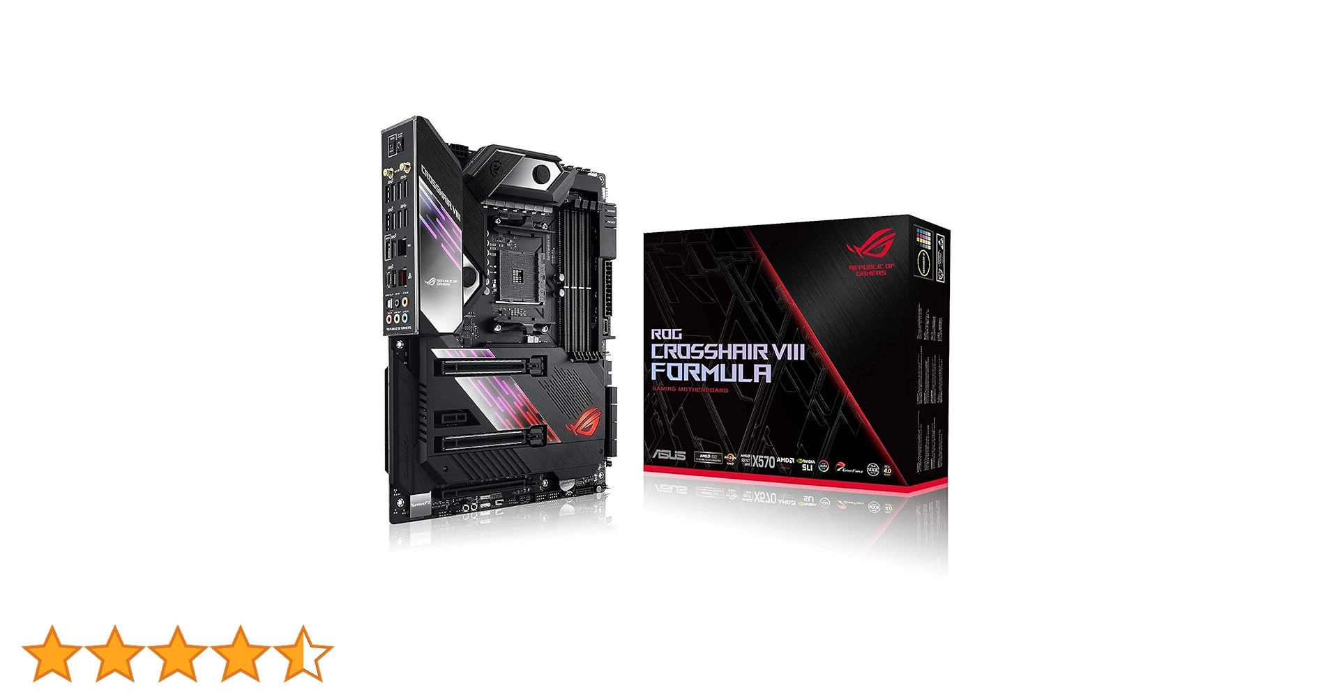 Amazon | ASUS ROG Crosshair Ⅷ Formula AM4 AMD X570 ATX DDR4